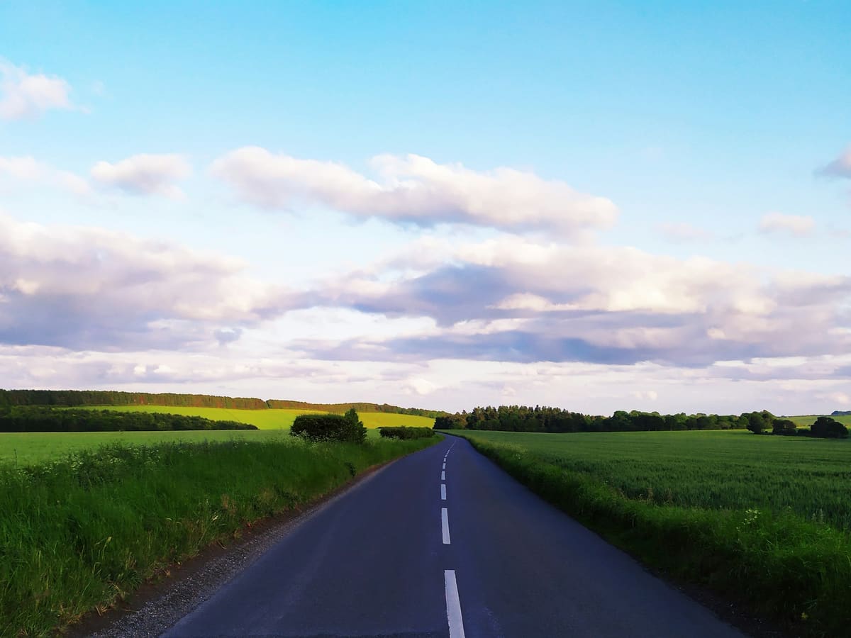 landscape photo of road